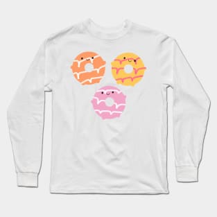 Kawaii Party Rings Biscuits Long Sleeve T-Shirt